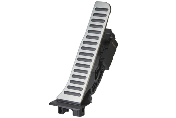 HELLA Sensor, Fahrpedalstellung, für Linkslenker, 6-polig, Schaltgetriebe, Aluminiumpedalbelag, 6PV 011 039-711