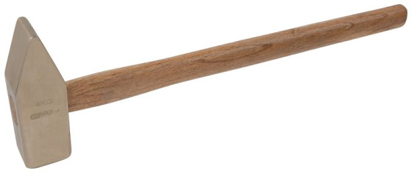 KS Tools BRONZEplus Vorschlaghammer 2500 g, mit Hickorystiel, 963.2030