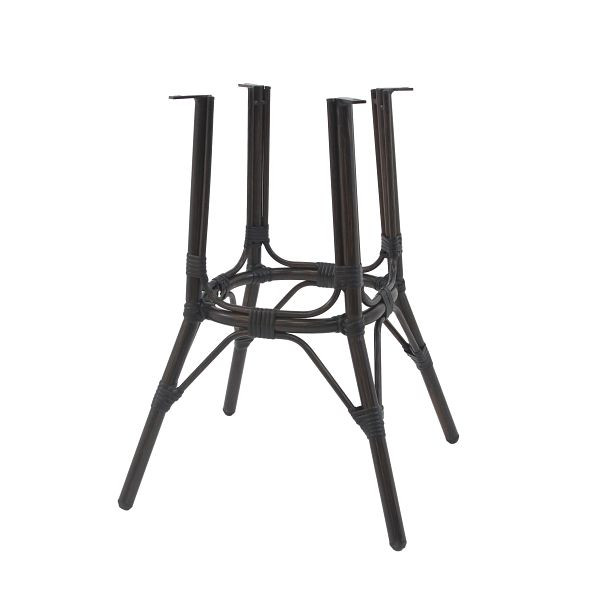 Feros Latin Tischgestell hoch, Dunkelbraun, 128581