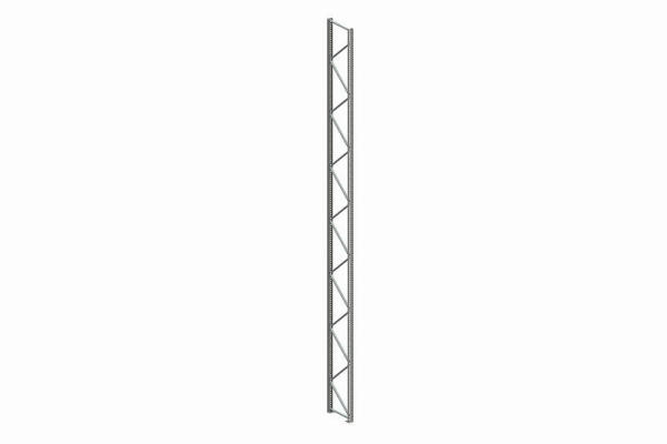 Meta Ständer 120/20 8800x800 mm, verzinkt, für Palettenregal MULTIPAL, 20095098