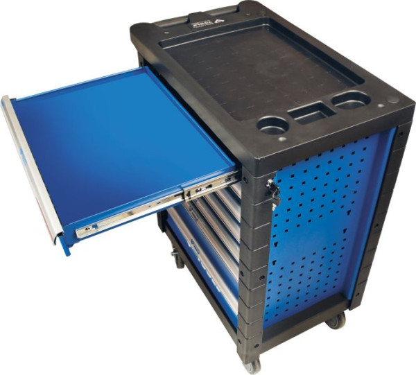 Brilliant Tools Werkstattwagen mit 7 Schubladen und 207 Werkzeugen, BT153207