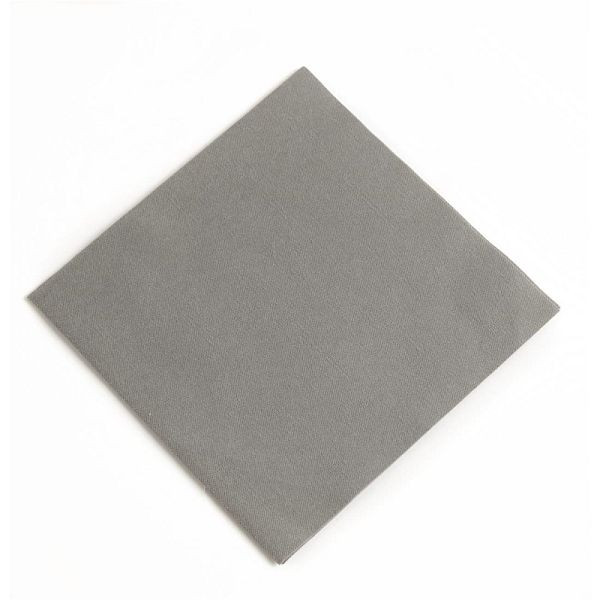 Duni Kompostierbare Dinnerservietten granitgrau 40cm, VE: 720 Stück, GJ122, 107321031569360
