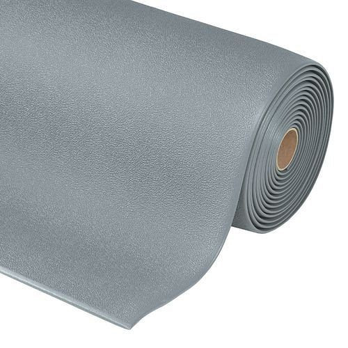 DENIOS Anti-Ermüdungsmatte S 9.15, Matte 0,9 x 1,5 m, grau mit Noppen, 123404