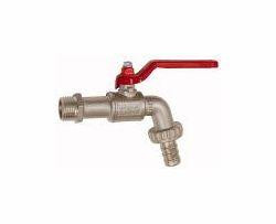 Riegler Kugelauslaufhähne Messing vernickelt, 103419