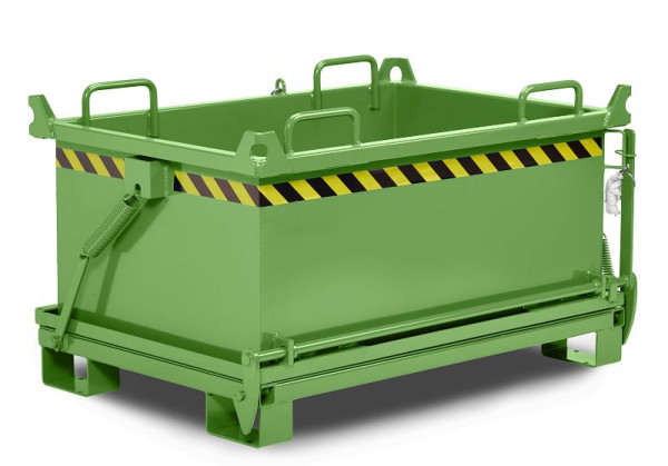 RR Industrietechnik Klappbodenbehälter Typ RBB-100 RAL 6011, 100800547