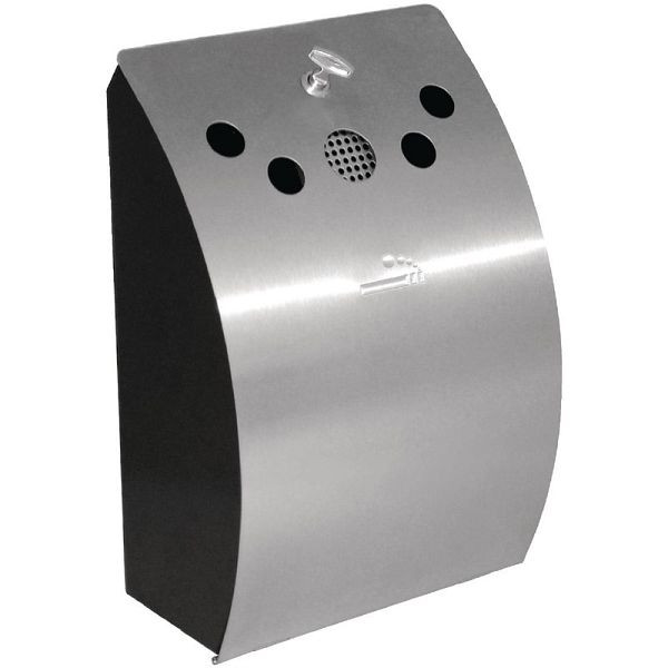 Bolero Wandaschenbecher, stilvoll gebogenes Design mit 4 Öffnungen für Zigaretten, CE178