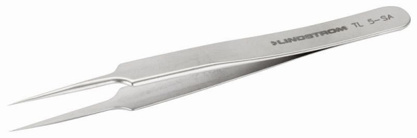 Lindström Hochpräzisions-Pinzette mit sehr feinen Spitzen, TL 5-SA