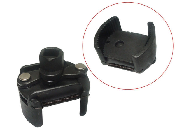 Stahlmaxx Ölfilterschlüssel, 1/2"-Antrieb, 60-80 mm, 11034