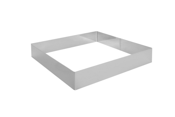 Schneider Tortenring "Quadrat", 30 x 30 x 5 cm, Edelstahl, 155357