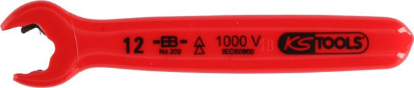 KS Tools Ratschen-Maulschlüssel mit Schutzisolierung, 13 mm, 117.2265