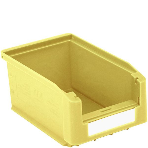 BITO Sichtlagerkasten SK Set /SK1610 160x103x75 gelb, inklusive Etikett, 40 Stück, C0230-0002