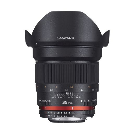 Samyang MF Fotoobjektiv 35mm F1,4 Canon EF, 1021538