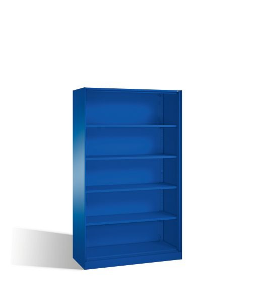C+P Büroregal Asisto, H1980xB1200xT435mm, Farbe: Enzianblau, 5 OH, 140001-000 S10023