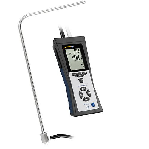 PCE Instruments Staurohr-Anemometer, Luftgeschwindigkeit, Luftdruck, Luftstrom und Umgebungstemperatur, PCE-HVAC 2