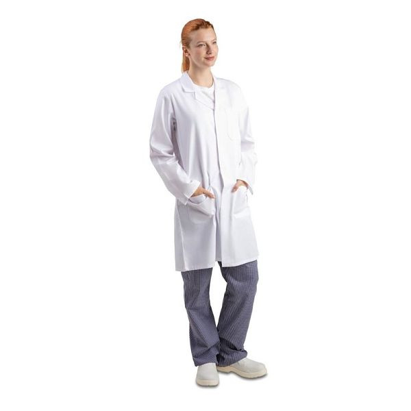 Whites Berufsmantel Unisex M, Polyester-Baumwolle, A351-M