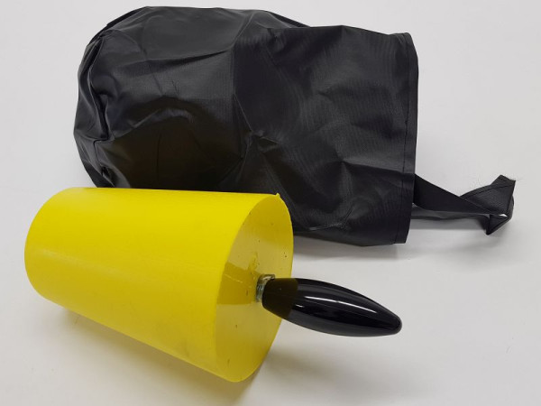 Schoeller Plastikkegel aus Polyurethan zur Abdichtung, Ø 6,0-9,2 cm, gelb, OBK6092