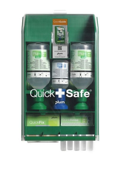 Plum QuickSafe Box Basic - für Augenspülung und kleinere Schnittverletzungen, 5170