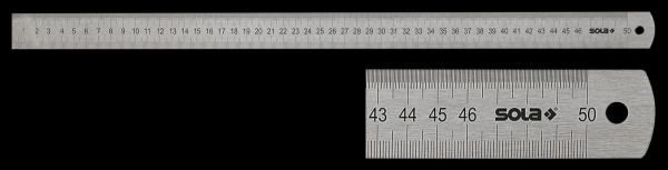 Sola Stahlmaßstab starr LSB 500 Länge 500mm, 56104401