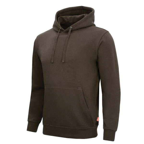 NITRAS MOTION TEX LIGHT, Kapuzenpullover, 70% Baumwolle / 30% Polyester, 300g/qm, Größe: XS, Farbe: braun, VE: 15 Stück, 7025-5000-XS