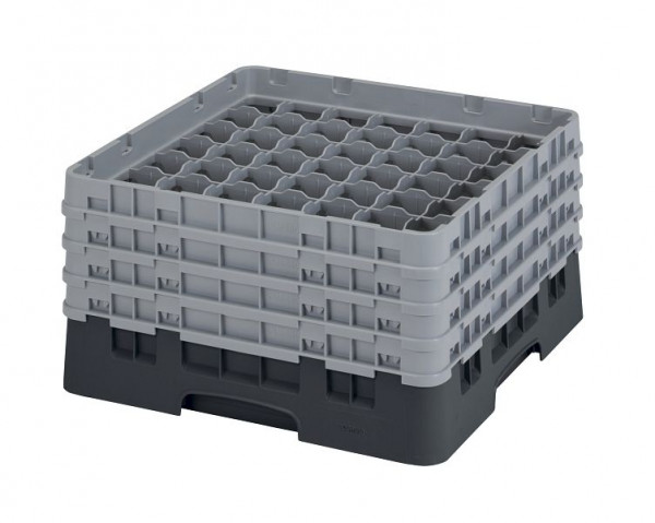 Cambro Spülkorb mit 49 Fächer Camrack® 21,5 cm Schwarz, 49S800110