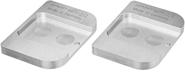 Hazet Adapterplatten Satz, für Bremskolben Rücksetzwerkzeug 4971-1, 4971-2/2