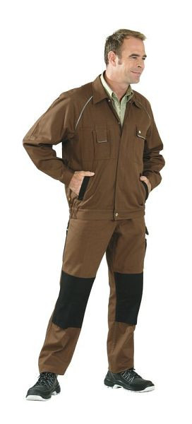 Planam Canvas 320 Bundjacke, braun/schwarz, Größe 24, 2116024