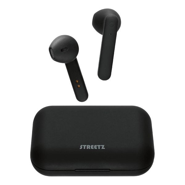 STREETZ TWS-104 Bluetooth Semi-In-Ear Kopfhörer Kabellos Touchcontrol, TWS-104