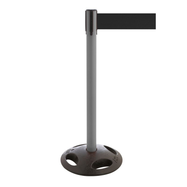 Stein HGS Personenleitsystem -P-Line Maxi-, anthrazit, schwarz, mit magnetischem Gurtendstück, 34175a-0304