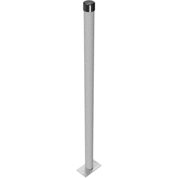 Stein HGS Absperrpfosten -Bollard- Ø 42 mm, zum Aufdübeln, ohne Farbe, ohne Ösen, 4042p