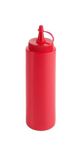 Contacto Quetschflasche 0,25 l, rot, 1460/252