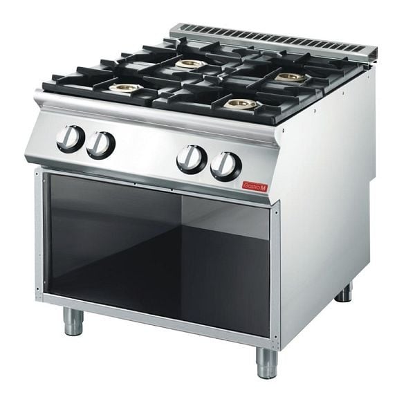 Gastro M Gasherd 70/80PCGB, mit Unterschrank, 18,4 kW, 4 Brenner, Erdgas, 700-Serie, GL927