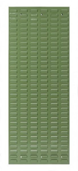 ADB Schlitzplatte, senkrechte Kiemenschlitzung, L456xB1177mm, Farbe grün, RAL 6011, 23059