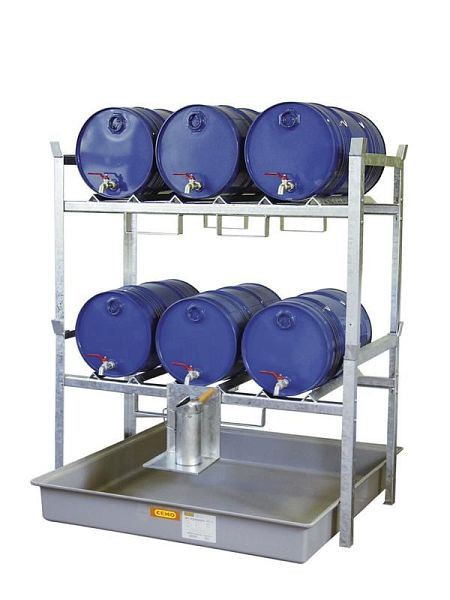 Cemo Faßregal 800 mit Fassauflage, 6x60, 7675, 4052886119686