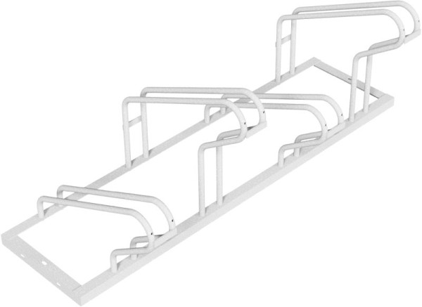 Schake Fahrradständer, Radeinstellung einseitig, 4 Einstellplätze Länge: 1400 mm, 420_40