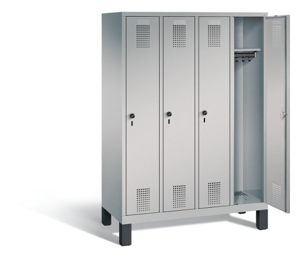 C+P Spind Evolo, H1650xB1190xT500mm, Farbe: Weißaluminium, 480106-40 S10031