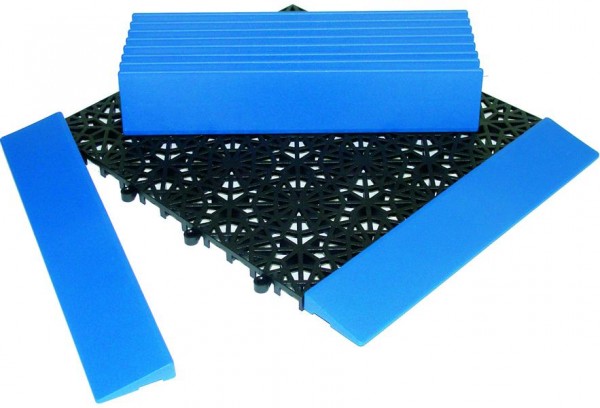 miltex Yoga Rost Abschlussleisten, 30 x 5,5 cm, blau VE = 10 Stück , 11132