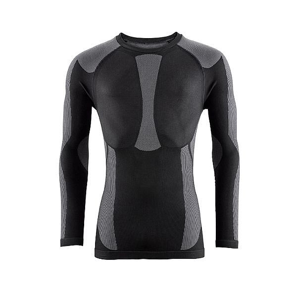 4PROTECT Funktionsshirt OMAHA, Farbe: schwarz/grau, Größe: S-M, 3361-S-M