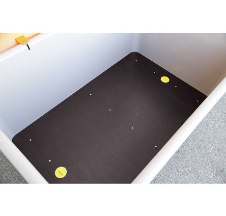 Cemo Einlegeplatte 200 hoch, für Streugutbehälter unterfahrbar, 10739, 4052886342763