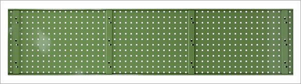 ADB Lochplatte, Maße: 1975x456mm, Farbe: grün, RAL 6011, 23010