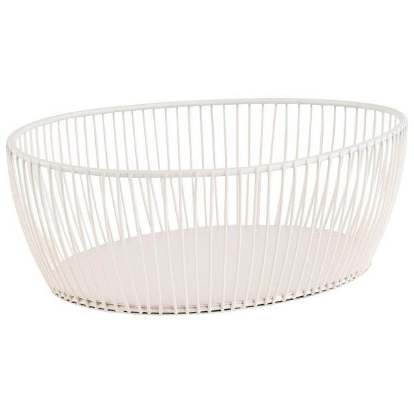 APS Korb -SVART- in whisper white 24 x 19 cm, Höhe: 8 cm, 30428