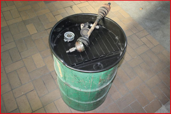 KS Tools Polyethylen-Fasstrichter mit Sieb, 30 l, 150.9209