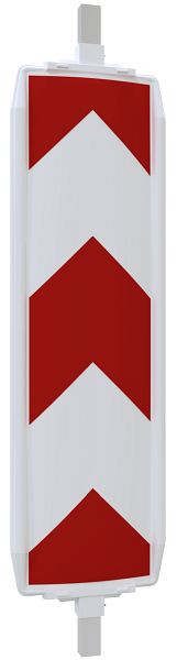 Schake Kunststoffbake Typ 40A, mit durchgehendem Alurohr, doppelseitig, RA2/B, 360572AFT