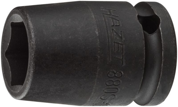 Hazet Schlag-, Maschinenschrauber Steckschlüsseleinsatz, Sechskant, Vierkant hohl 10 mm, Außen-Sechskant-Tractionsprofil, 13 mm, 880S-13