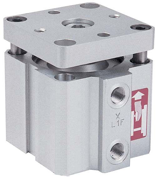 timmer ZHO-SZV6032/50, Kurzhubzylinder verdrehgesichert, doppeltwirkend - berührungslose Positionserfassung, Kolben-Ø: 032mm, Hub: 50mm, PA58190-0050