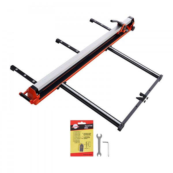 VEVOR Fliesenschneider 1600 mm mit Schiene, Präzisionshilfe, Wolframkarbid-Scheibe, Stützbeine, für Keramik- und Wandfliesen, GDDZDGHHDTSJKE91I001V0