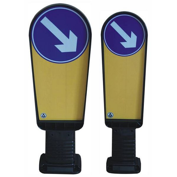 Stein HGS Flexibake für Verkehrsinsel, rechts- oder linksweisend, 900 x 220 mm /rechtsweisend, 34135
