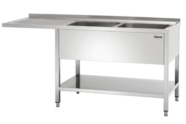Bartscher Spülcenter 700, B1800 2 Becken rechts, 306660