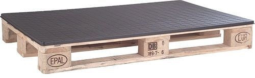 DENIOS Palettenüberzug, aus ABS-RE, 805 x 1205 x 30 mm, glatt, VE: 5 Stück, 312671