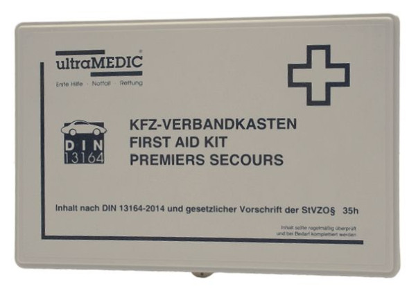 ultraMEDIC ultraTRAFFIC, mit Füllung DIN 13164, grau, SAN-0176