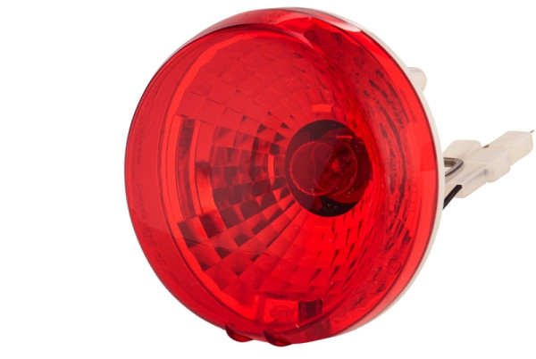 HELLA Schlussleuchte, Halogen, 12V, Einbau/geclipst, SAE, Lichtscheibenfarbe: rot, Stecker: Flachsteckhülse, 2SA 965 039-307